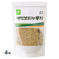 순수람 새싹 보리 누룽지, 135g, 4개
