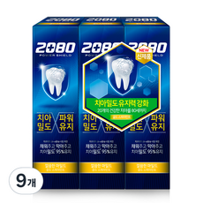 2080 Power Shield 黃金綠薄荷牙膏, 120g, 9個