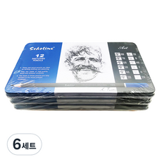 TiTi 素描用美術鉛筆12種, 6套