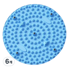 비투윈 발 지압매트, 6개, 블루2