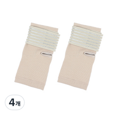 허황후 발목보호대, 4개, 연 베이지