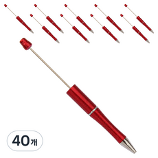 탑피아 DIY 꾸미기 볼펜 1.0mm, TYPE21, 40개