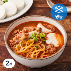 푸딩팩토리 푸딩프렙 우삼겹쫄면 순두부용키트(냉동), 450g, 2개