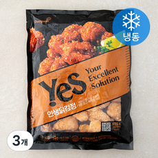 동원 YES 인생 닭강정 (냉동), 1kg, 3개