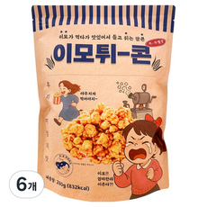 이모튀콘 카라멜팝콘, 280g, 6개