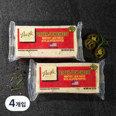 퍼시픽 페퍼 잭 치즈, 227g, 2개입, 2개