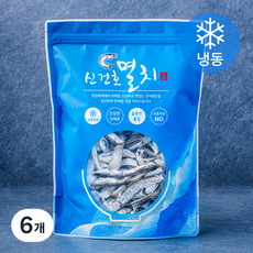 신건호멸치 통영 다시멸치 국물 / 육수용 (냉동), 6개, 300g