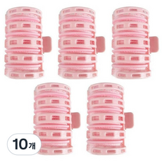 DeepTalk 自助造型瀏海豐盈髮捲夾 DT0988, 10個, 粉紅色