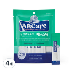 에이비씨케어 반려동물 순살스틱 간식, 이뮨, 240g, 4개