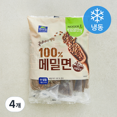 면사랑 100% 메밀면 4개입 (냉동), 600g, 4개