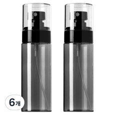 善同商社 細霧噴霧瓶 80ml, 6個, 黑色