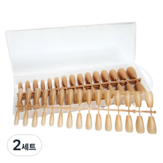 霧面穿戴延長甲片組 長款 240片, 2套, KN-T5005