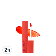 토니모리 더쇼킹 립 블러 틴트, 04 핫테이스트, 2개