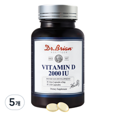 닥터브라이언 비타민D 2000IU, 150정, 5개
