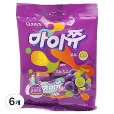 CROWN 皇冠 Mychew 葡萄, 72g, 6個
