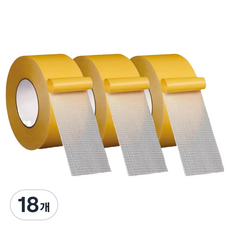 마켓플랜 메시 초강력 자국없는 양면 테이프 3cm x 10m, 18개
