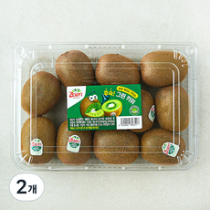 제스프리 후숙 그린키위, 2개, 1kg