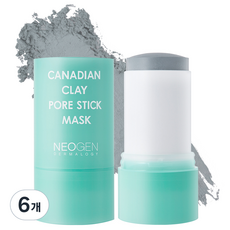 NEOGEN 加拿大冰河土毛孔清潔泥膜棒, 1支, 6支