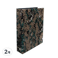 Heemang A4迷彩軍風資料夾 100頁, 2本, 數位迷彩