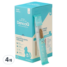 뉴트리오 고양이 덴코큐 덴탈 양치껌 20p, 160g, 4개, 닭고기