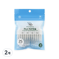MS PLA I형 치간칫솔 SS, 30개입, 2개