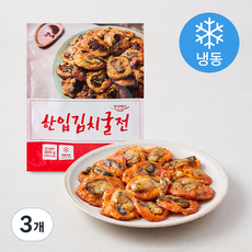 정감밥상 한입 김치굴전 (냉동), 300g, 3개