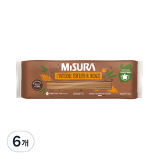 미주라 통밀 스파게티, 500g, 6개