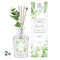 더허브샵 프리미엄 리프 디퓨저, 레몬유칼립투스, 180ml, 2개