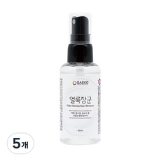 GASKO 去污將軍 頑固污漬 衣物萬能去漬劑, 60ml, 5個