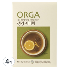 ORGA 生薑肉桂茶, 4個