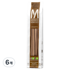 만치니 통밀 스파게티, 500g, 6개