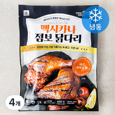 멕시카나 점보 닭다리 2개입 (냉동), 400g, 4개