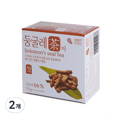 대한다업 둥굴레차, 1.5g, 50개입, 2개