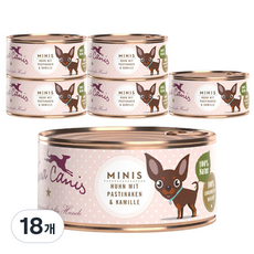 테라카니스 강아지 미니 습식사료, 닭+파스닙, 100g, 18개