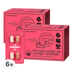 홀리데이즈 쑤욱핏, 56정, 6개