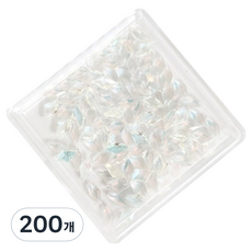 Funny nail Ruby Blue 美甲鑽 KN-S2078 3 x 5 mm, 單一顏色, 200個
