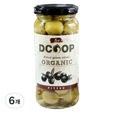 Dcoop 去籽綠橄欖, 230g, 6個