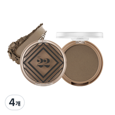 조성아22 헤어 커버 섀도우 4.2g, 2호 라이트 브라운, 4개