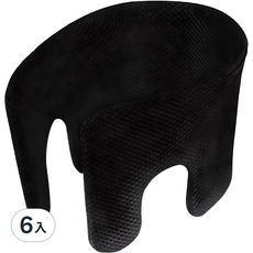 SEVENPM 魔術莫希干 男士側髮塑型器, 6入, 單色