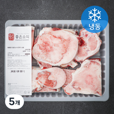 좋은소식 한우 사골 탕용 (냉동), 1.5kg, 5개