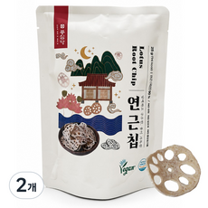 POONGSIMDANG 更美味的蓮藕脆片, 25g, 2個