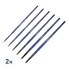 Artmate 707水彩筆 6種組, 2個, 2號, 4號, 6號, 8號, 10號, 12號