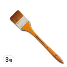 韓國 Rubens 81 混合毛排刷, 3號, 3個