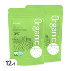우리가스토리 유기농 우엉차 삼각티백, 1g, 25개입, 12개
