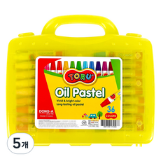 東亞 Toru 蠟筆, 36色, 5個