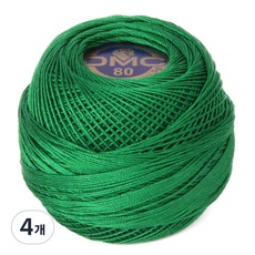 DMC 19號線 80編織刺繡蕾絲線, 699, 4個