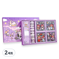 아이두일상취미 빅드림 DIY 아카의 스티커박스 별빛반짝 스티커 키트 세트, 혼합색상, 2세트