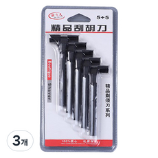 Biz-on 男性旅行用拋棄式刮鬍刀, 5入, 3個