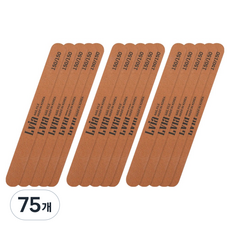 엘비아 네일 우드파일 150/150, 75개, 가넷