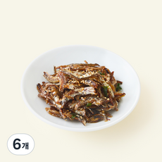 예향 압구정 잘 손질된 멸치볶음, 60g, 6개